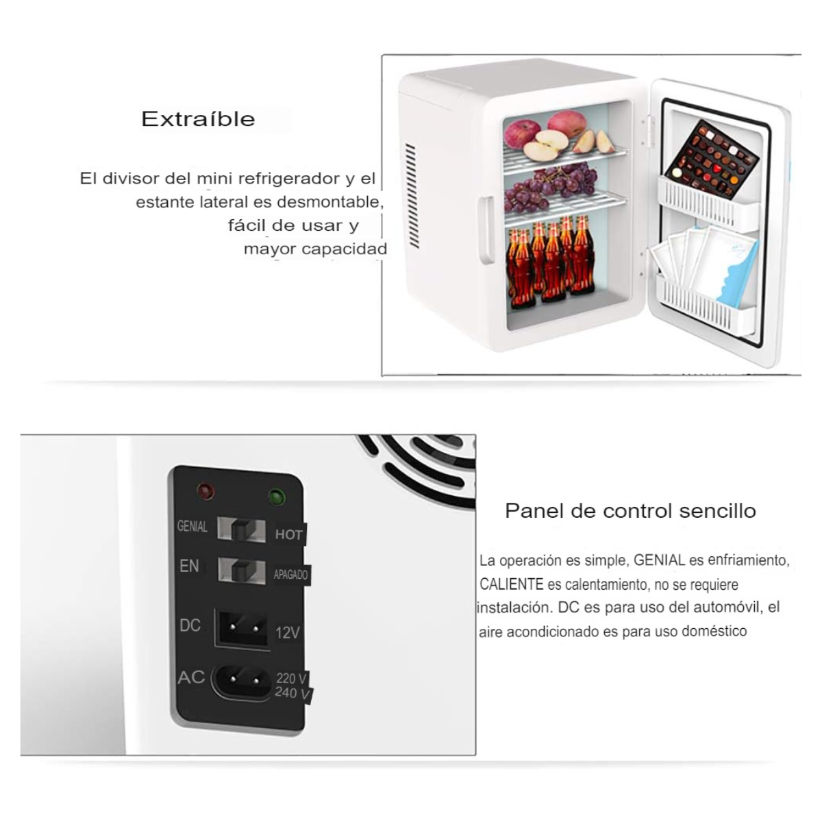 Nevera Portátil Pequeña de 10L