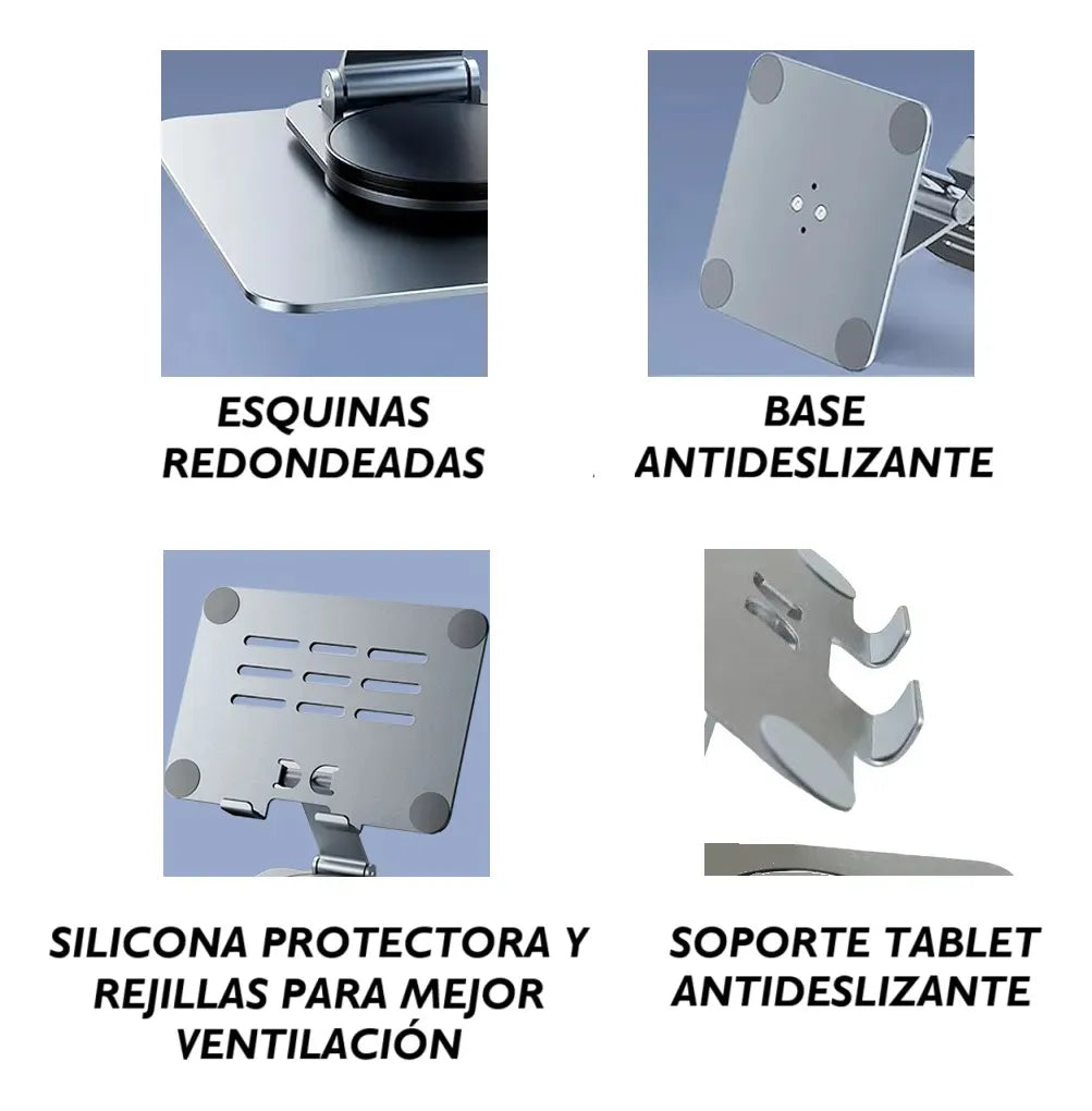 Soporte Ipad Ajustable Base Tablet girat