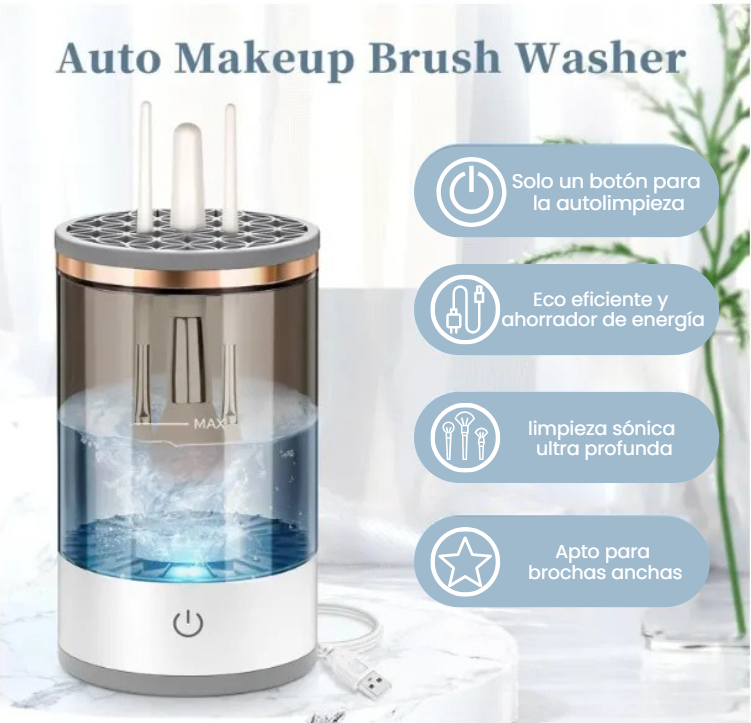 Limpiador Eléctrico Automático De Brochas